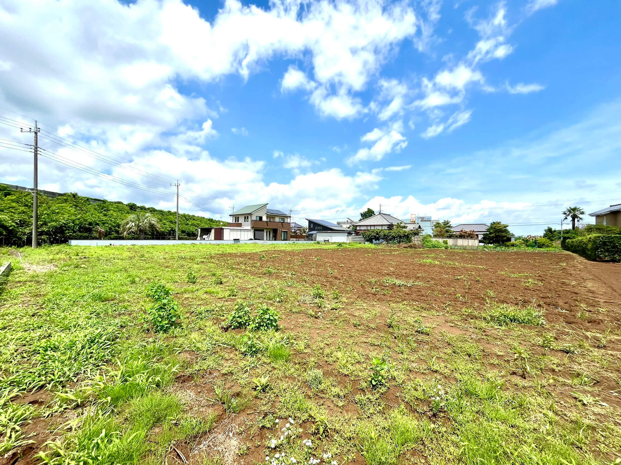 売地（土浦市小山田）外観