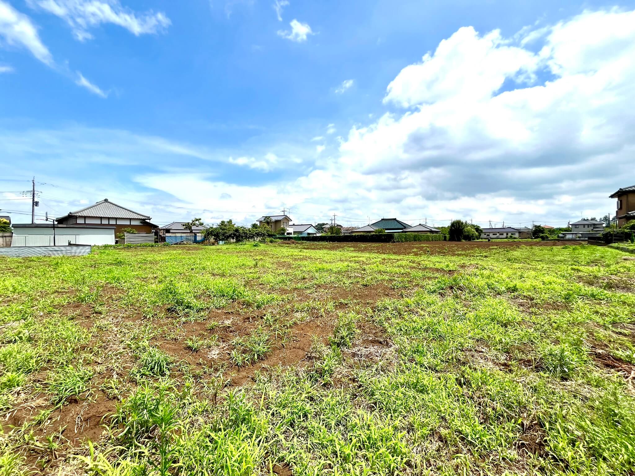 売地（土浦市小山田）外観