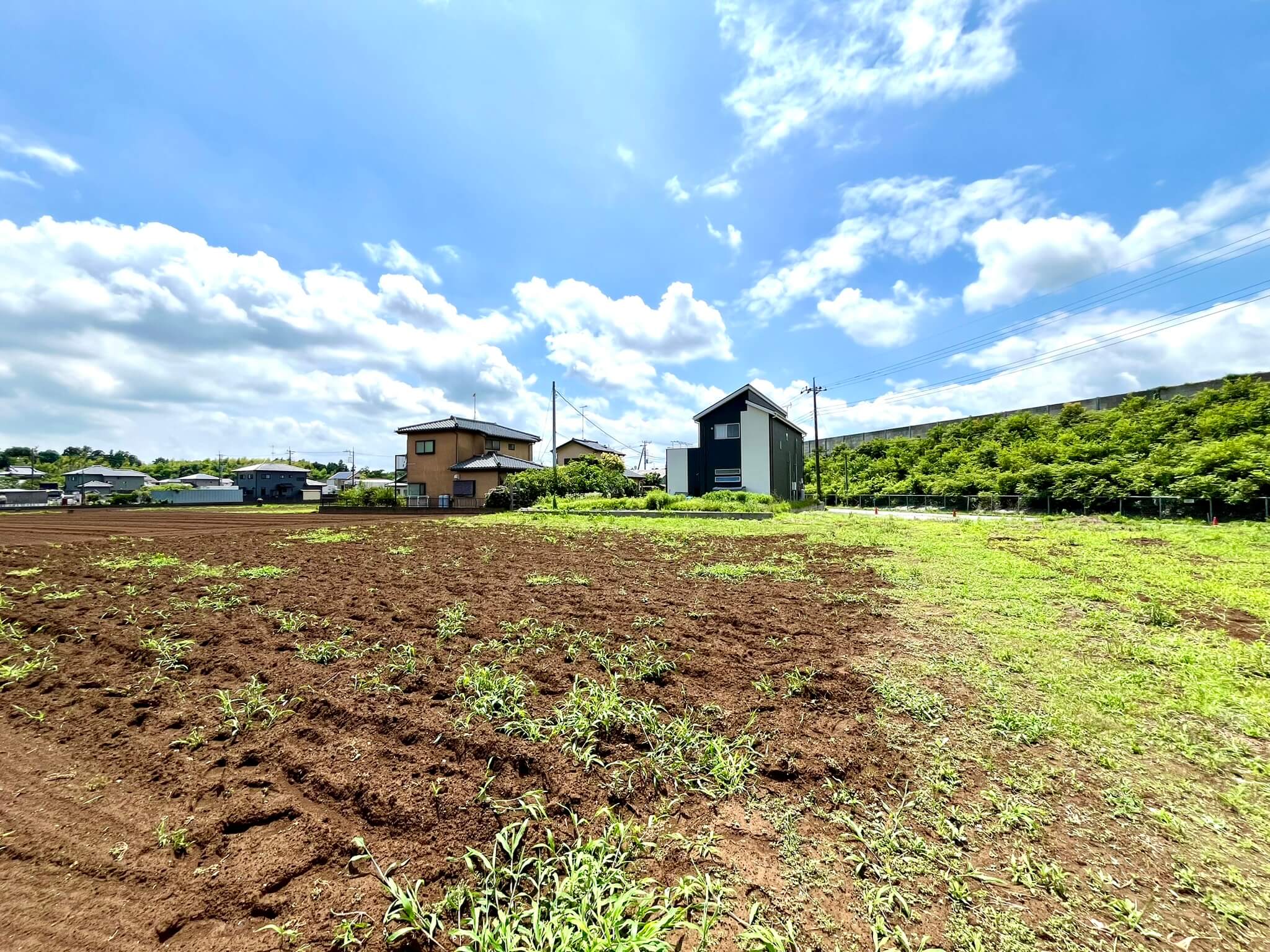 売地（土浦市小山田）外観