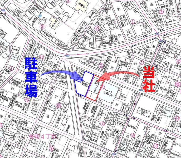 会社案内図