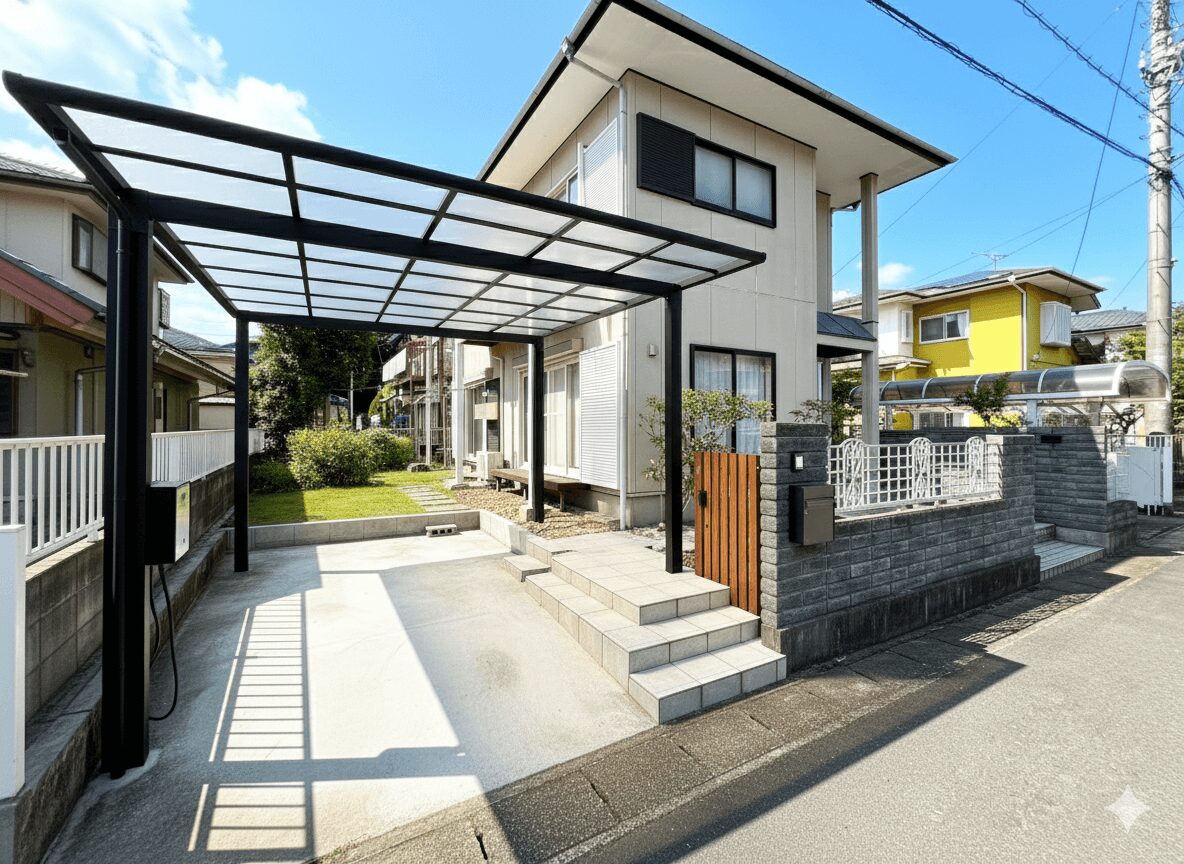 中古戸建て（土浦市大畑）外観（リフォーム後）