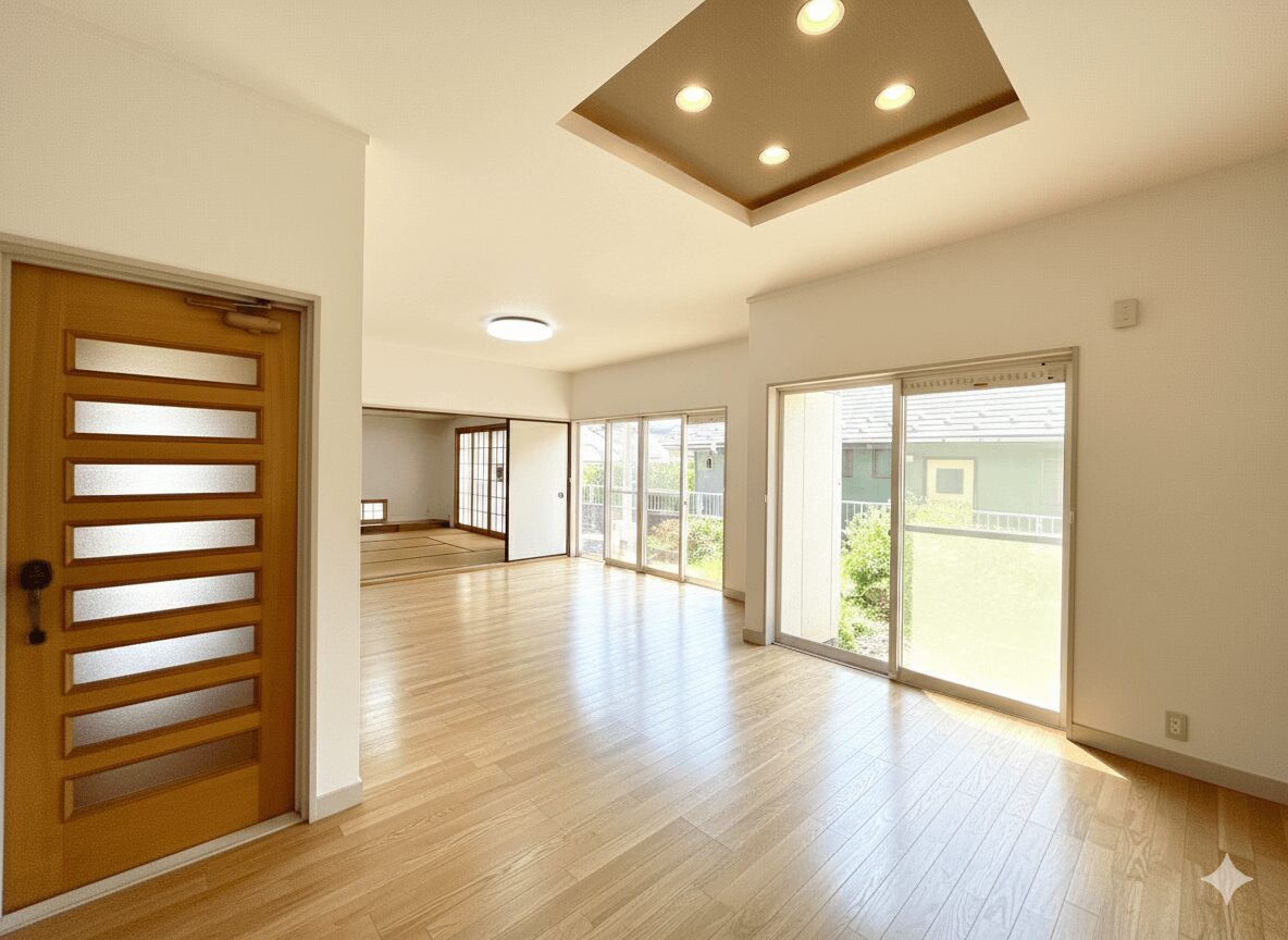 中古戸建て（土浦市大畑）室内1階（リフォーム後）