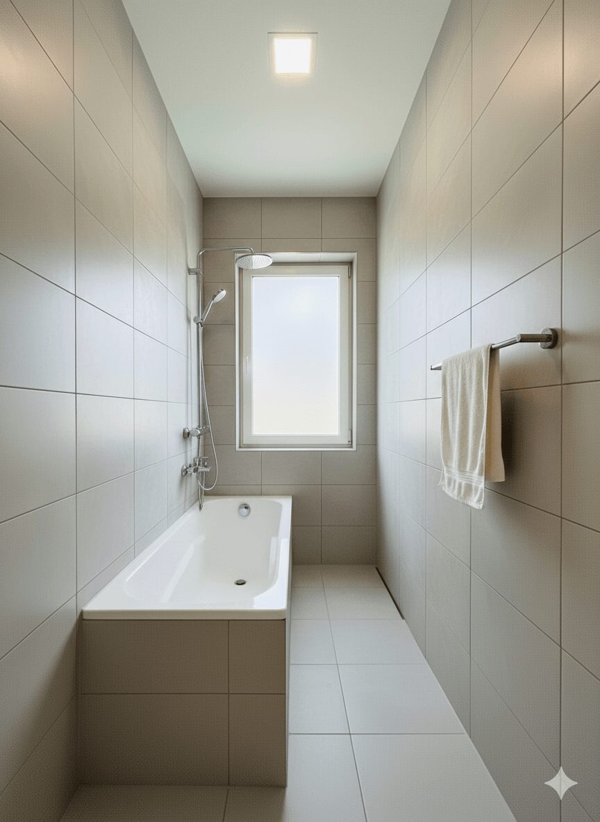 築古空き家(土浦市西並木町)浴室(リフォーム後)