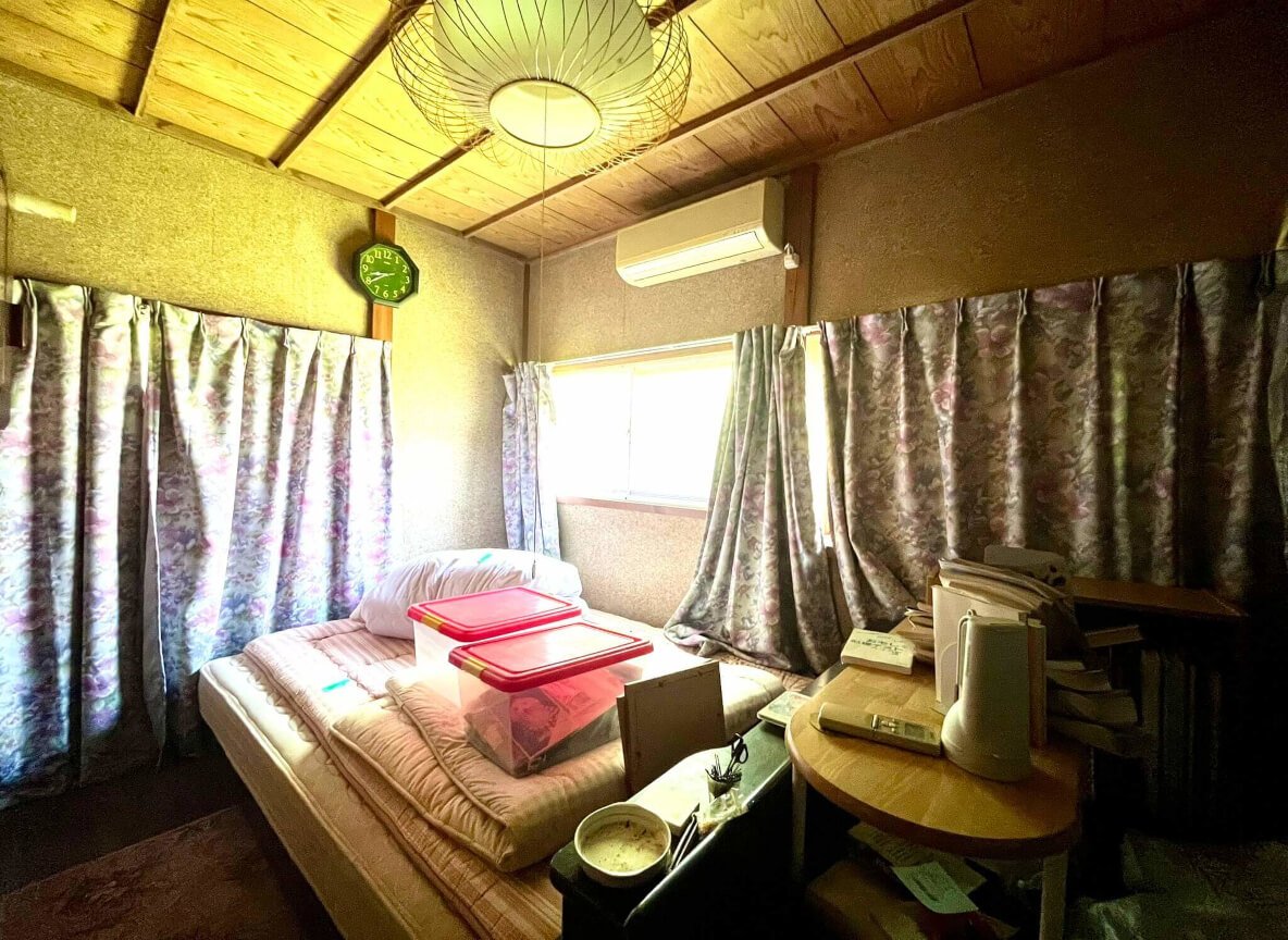 築古空き家(土浦市西並木町)寝室(リフォーム前)