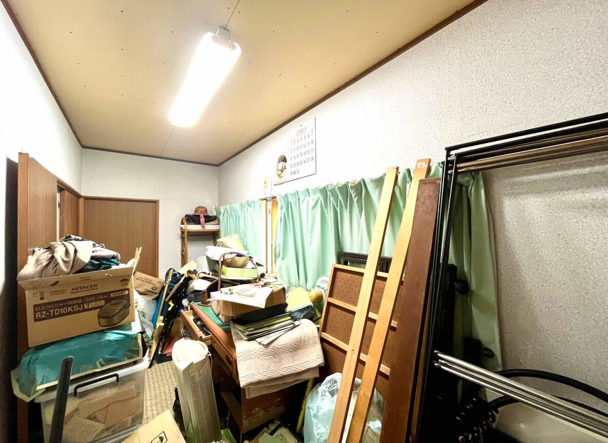 築古空き家(土浦市西並木町)納戸(リフォーム前)