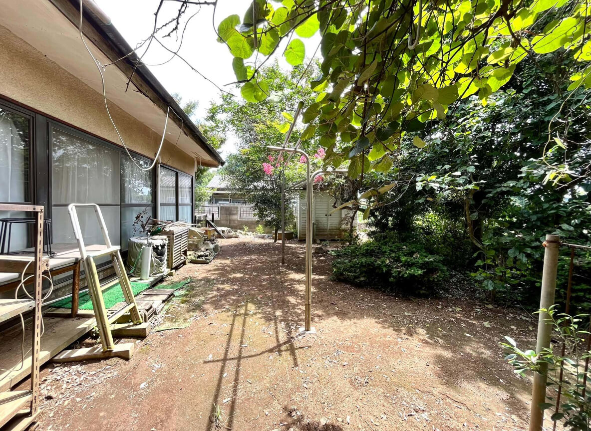 築古空き家(土浦市西並木町)外観(リフォーム前)