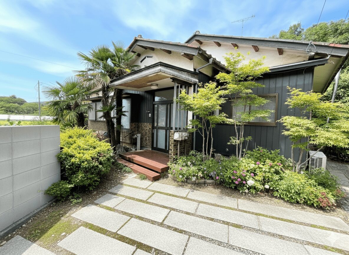 築古空き家(土浦市西並木町)外観(リフォーム後)