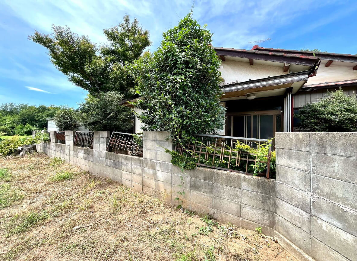 築古空き家(土浦市西並木町)外観(リフォーム前)