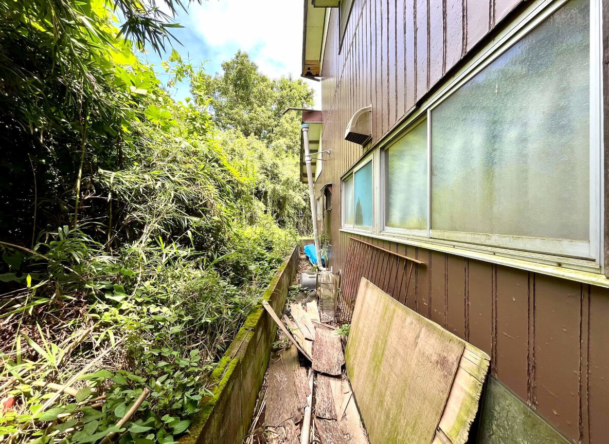 築古空き家(土浦市西並木町)外観(リフォーム前)