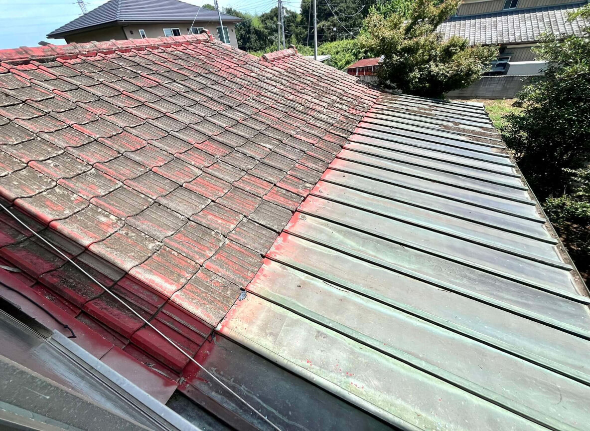 築古空き家(土浦市西並木町)外観(リフォーム前)