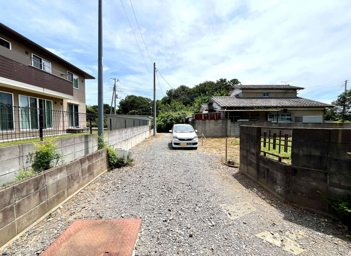 築古空き家(土浦市西並木町)外観(リフォーム前)