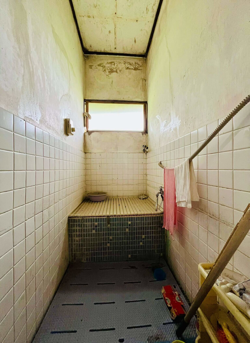 築古空き家(土浦市西並木町)浴室(リフォーム前)