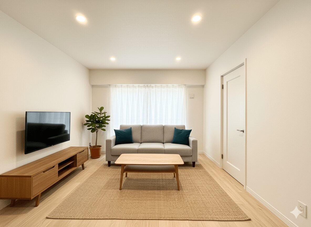 築古空き家(土浦市西並木町)応接間(リフォーム後)