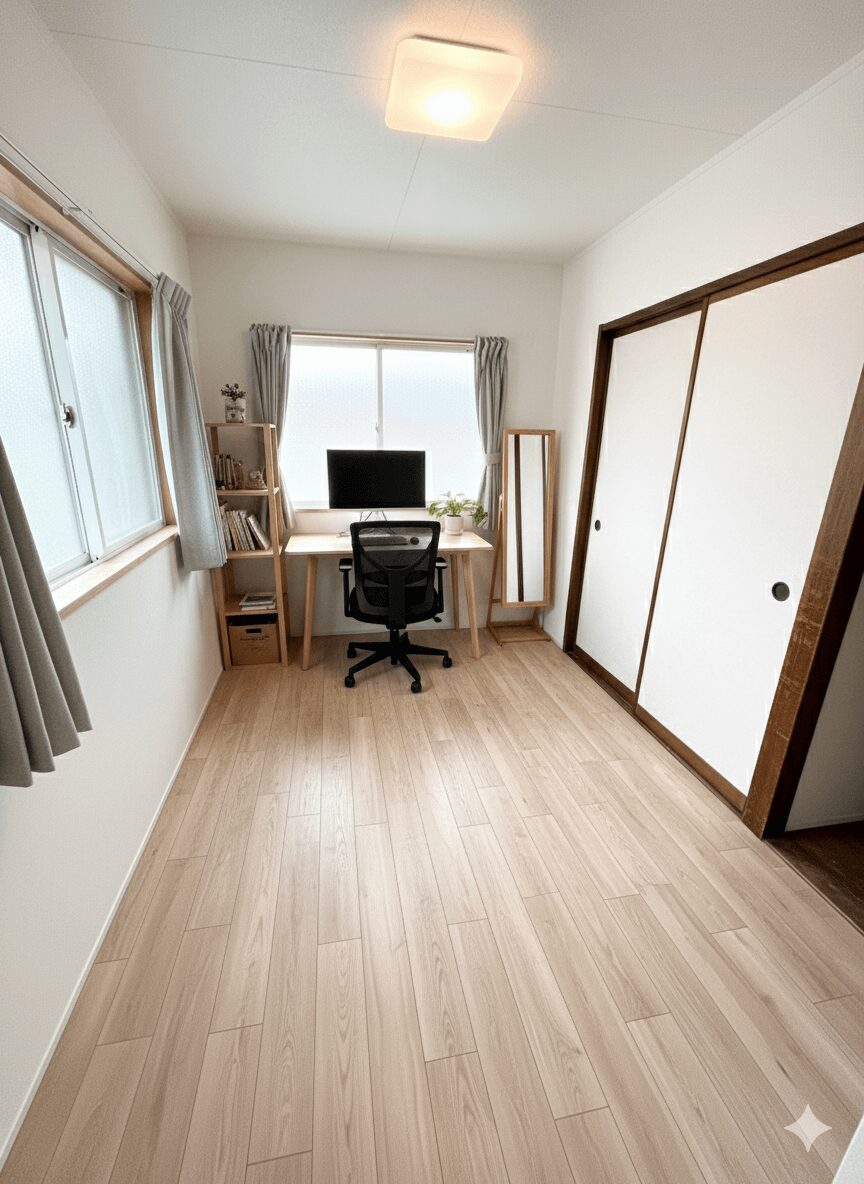 築古空き家(土浦市西並木町)縁側(リフォーム後)