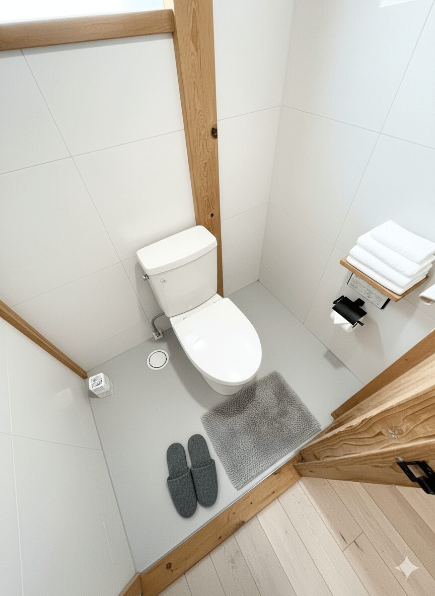 築古空き家(土浦市西並木町)トイレ(リフォーム後)
