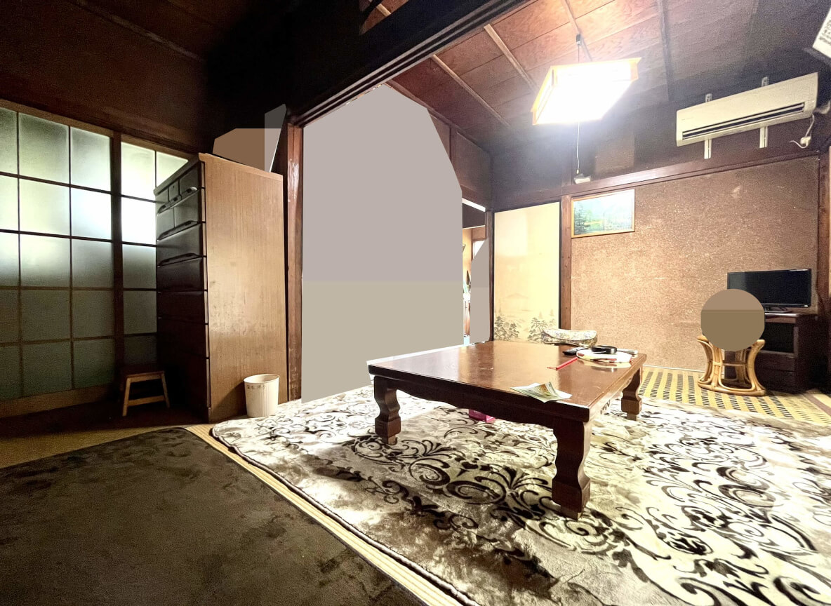 築古空き家(土浦市西並木町)和室(リフォーム前)