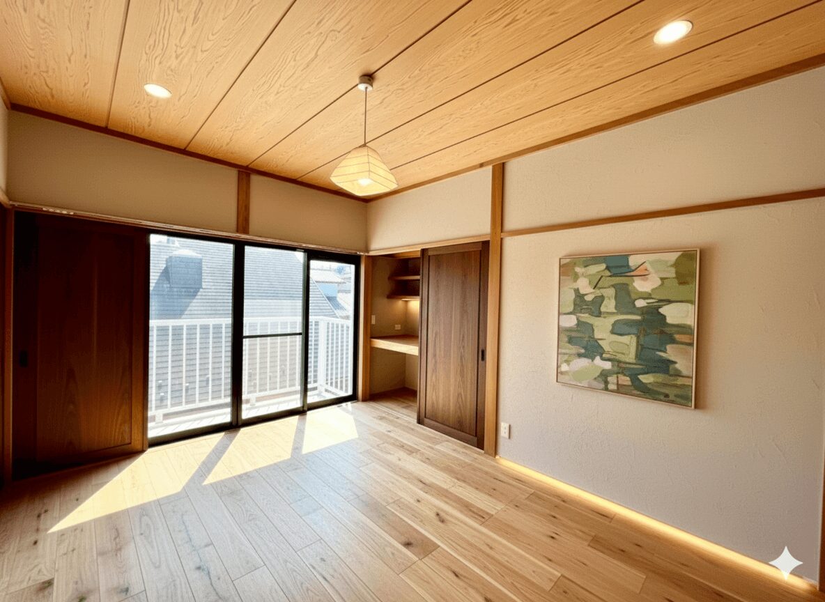 中古戸建て（土浦市大畑）室内2階（リフォーム後）