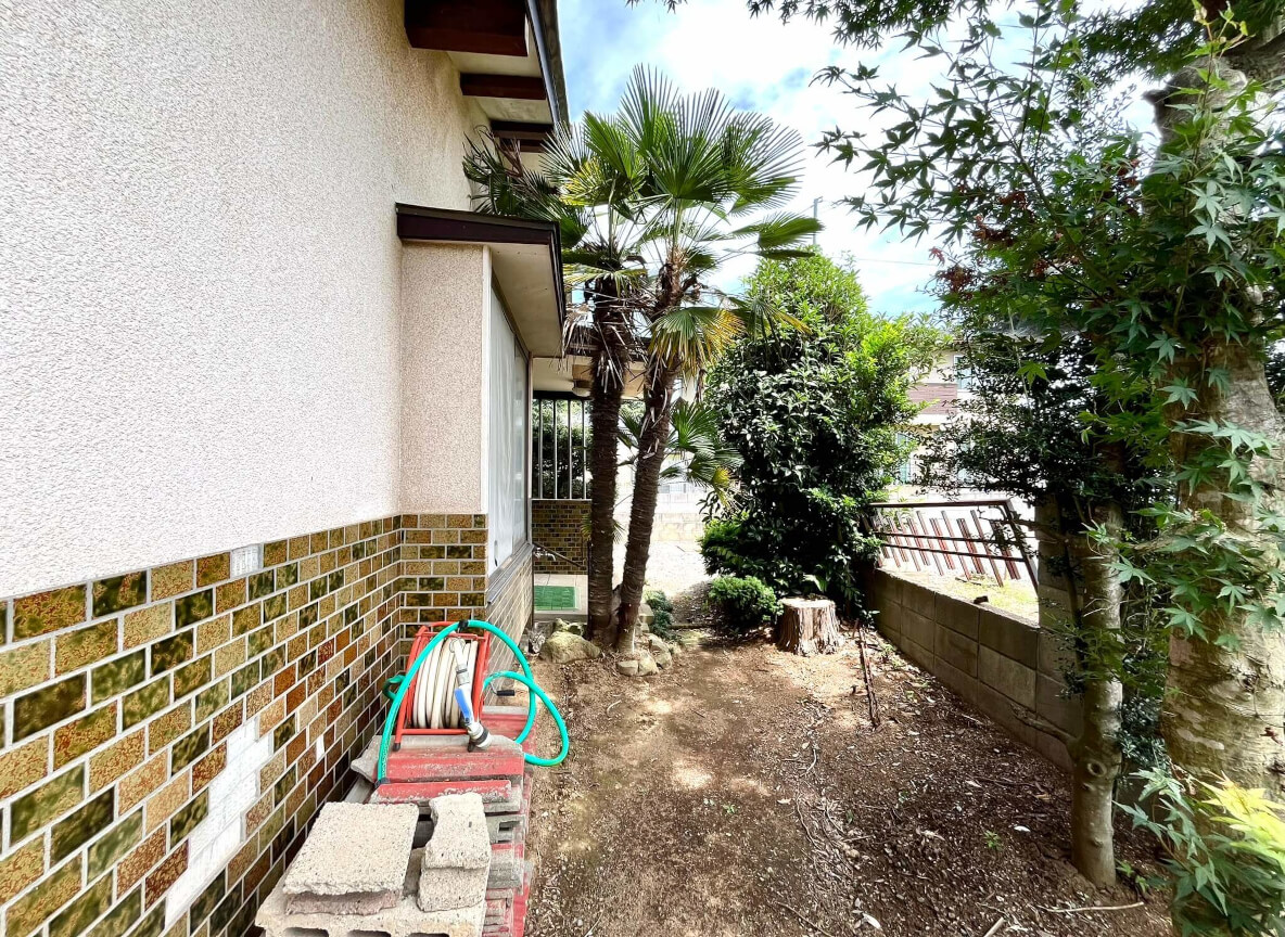 築古空き家(土浦市西並木町)外観(リフォーム前)