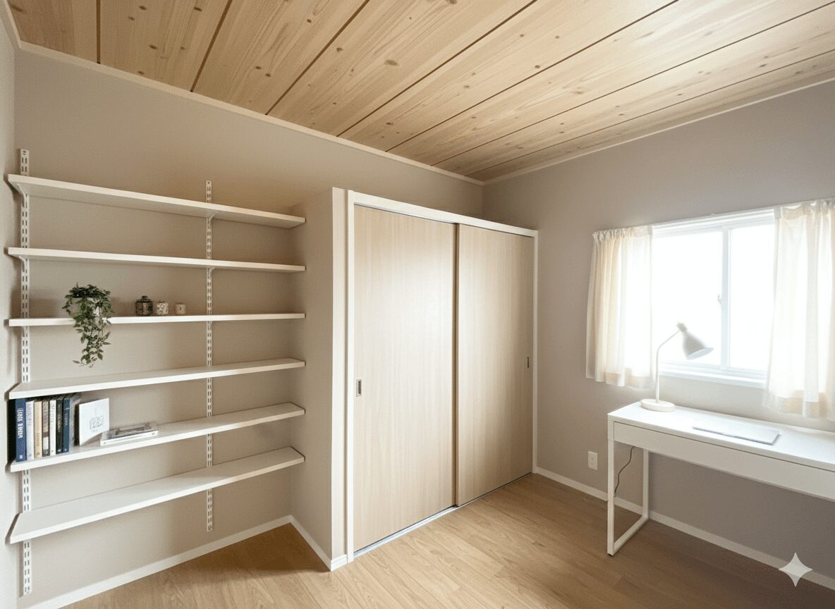 築古空き家(土浦市西並木町)2階和室(リフォーム後)