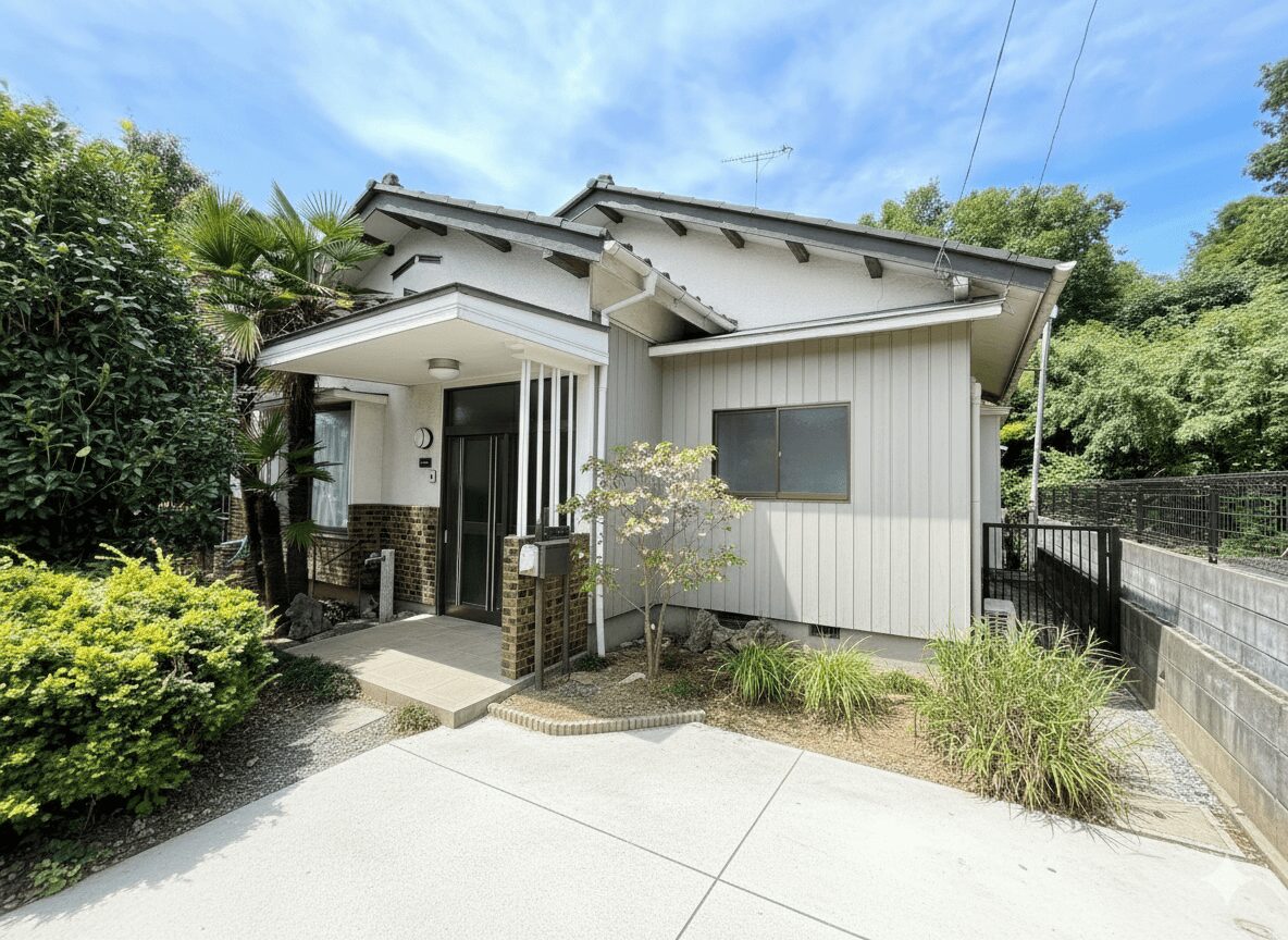 築古空き家(土浦市西並木町)外観(リフォーム後)