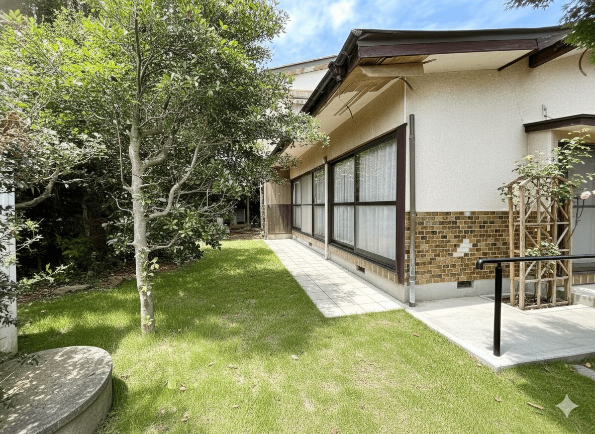 築古空き家(土浦市西並木町)外観(リフォーム後)