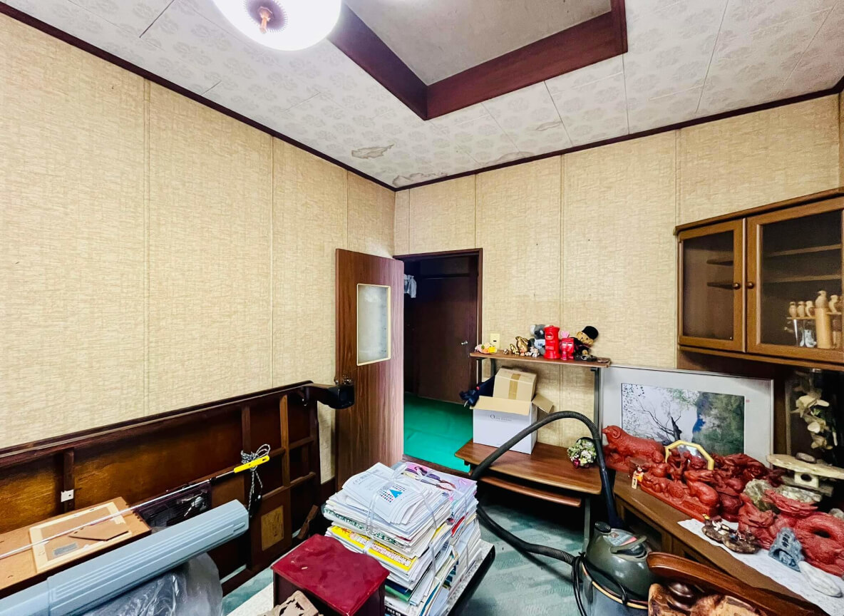 築古空き家(土浦市西並木町)応接間(リフォーム前)