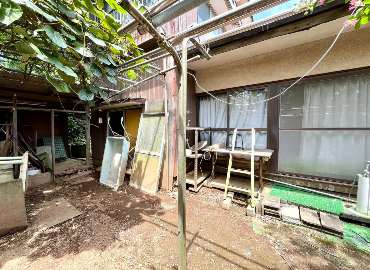 築古空き家(土浦市西並木町)外観(リフォーム前)