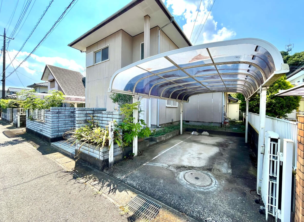 中古戸建て（土浦市大畑）外観（リフォーム前）