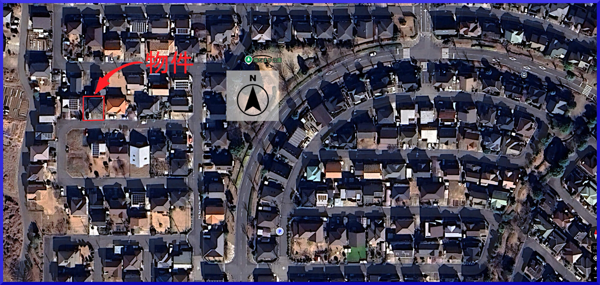 中古戸建て（阿見町南平台）案内図