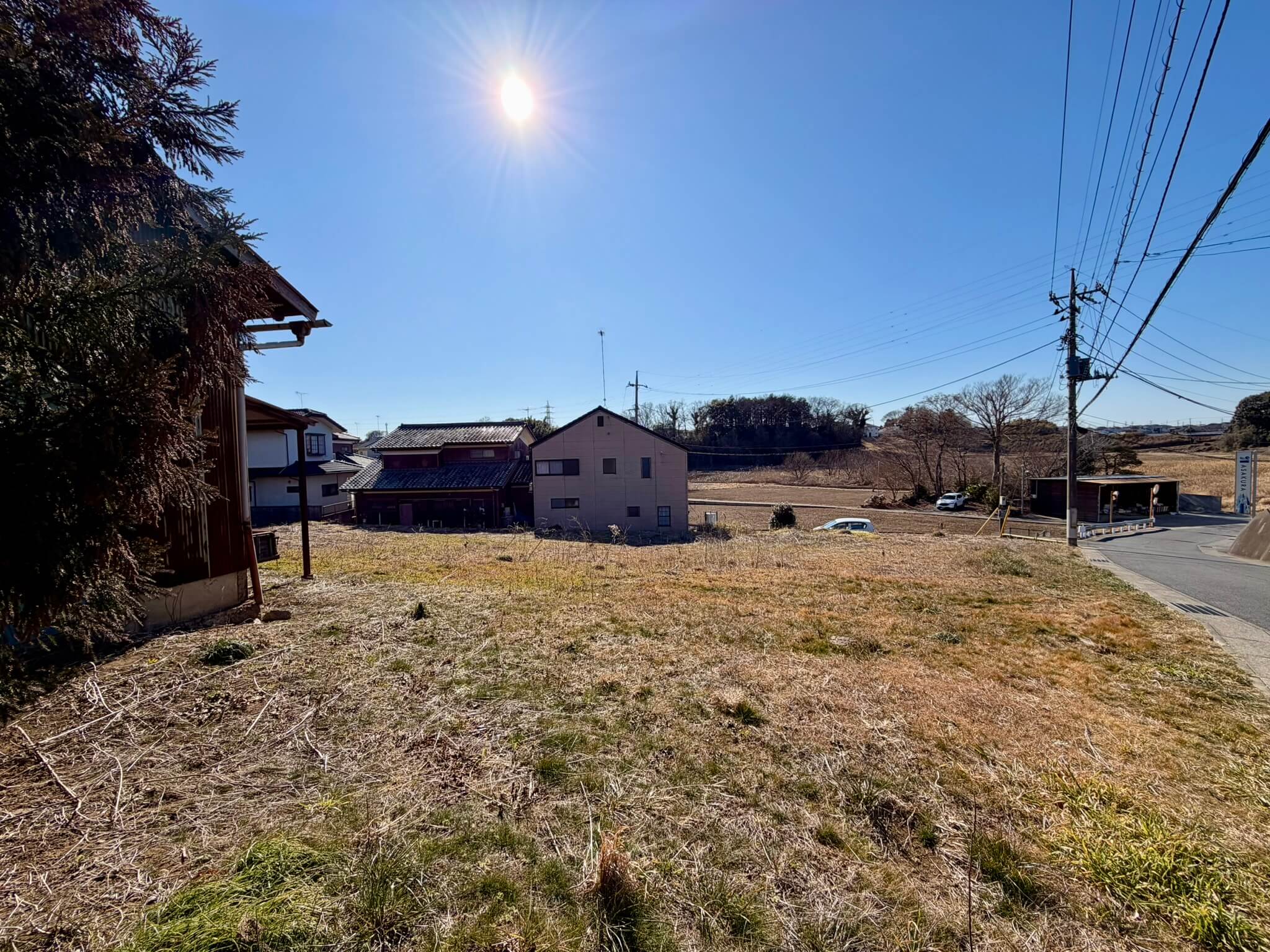 土浦市中貫売地（外観）