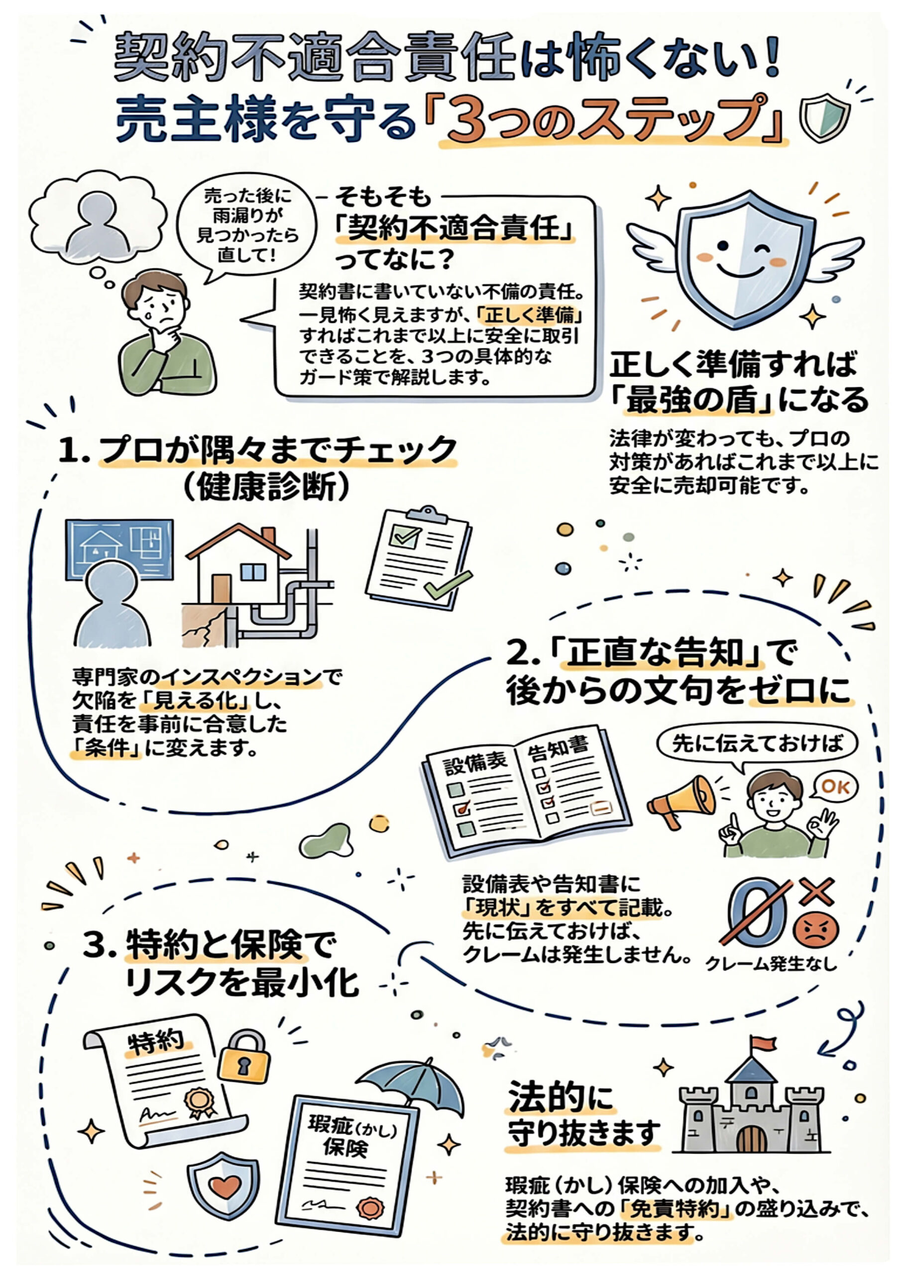 契約不適合責任は怖くない！
