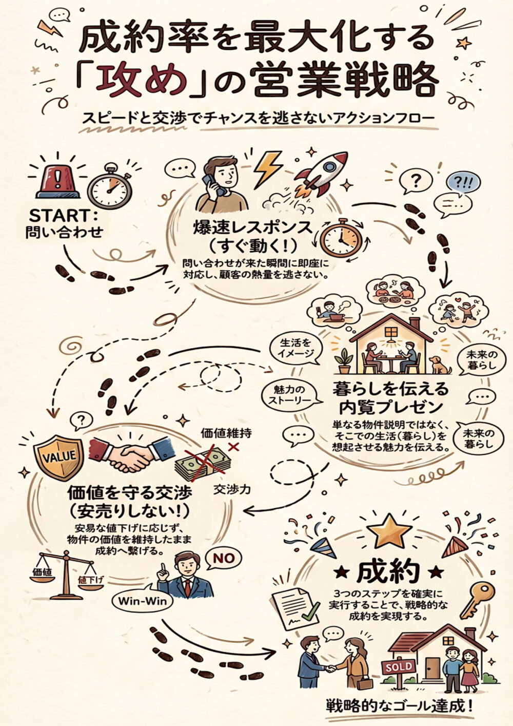「攻め」の営業戦略