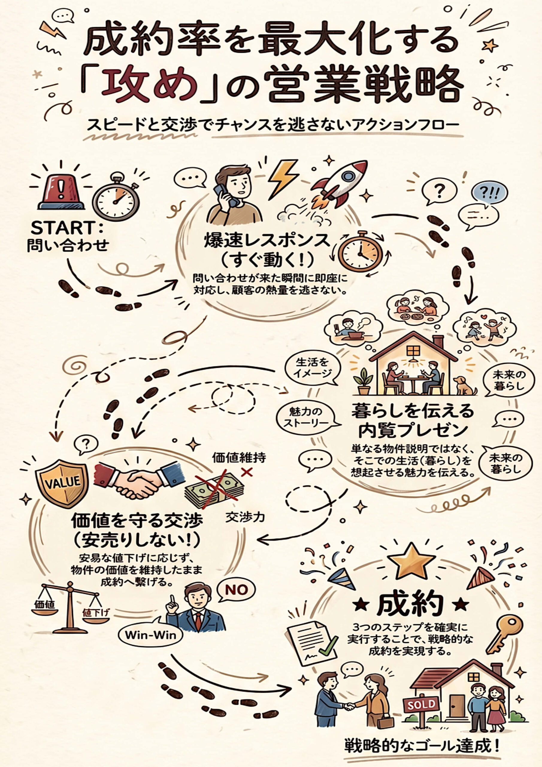 「攻め」の営業戦略