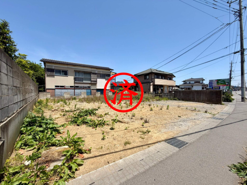 土浦市小松二丁目売地（済）